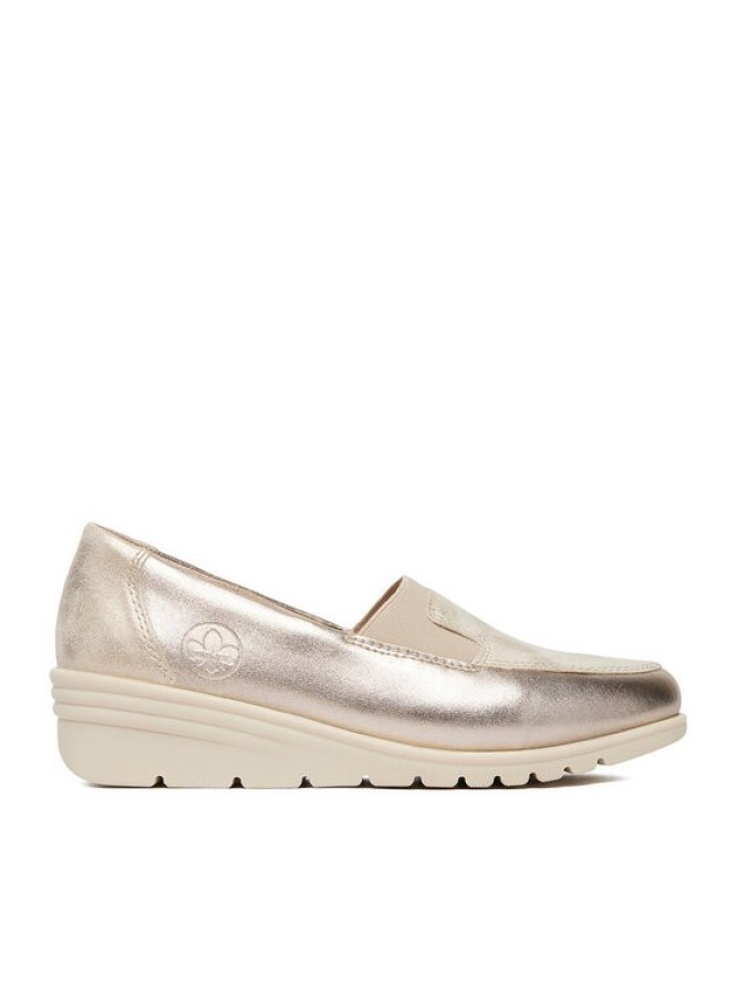 Rieker Półbuty L5351-60 Złoty