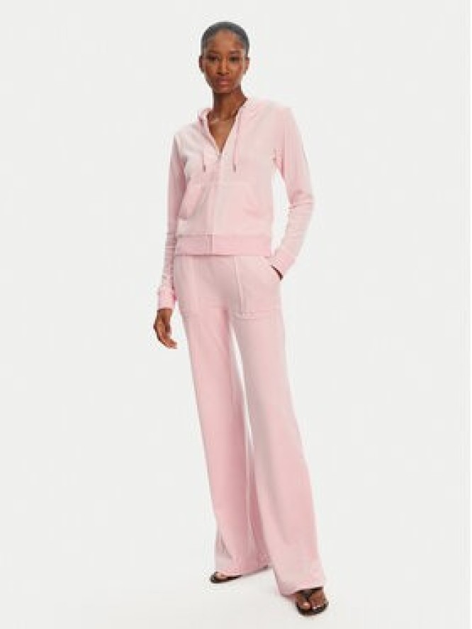 Juicy Couture Spodnie dresowe Layla JCSEBJ001 Różowy Flared Leg