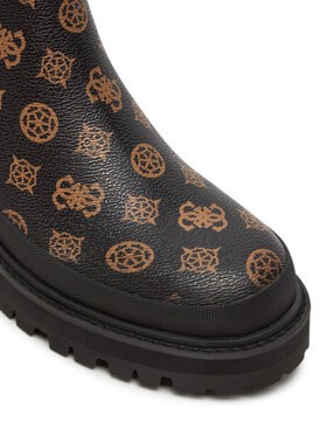 Guess Botki Bensly FLFBEN FAL10 Czarny