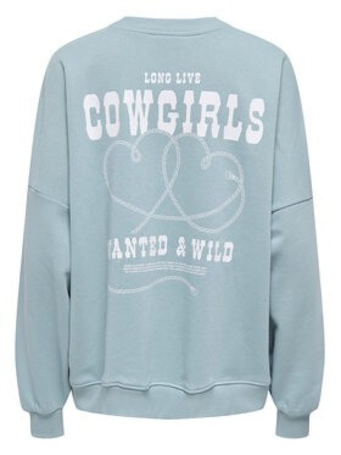 ONLY Bluza Stina 15357086 Błękitny Regular Fit