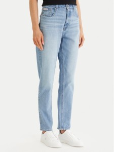 Calvin Klein Jeans Jeansy LV047E787G Niebieski Mom Fit