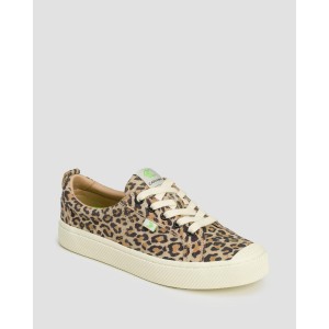 Buty sportowe damskie Cariuma OCA Low Leopard Print Suede