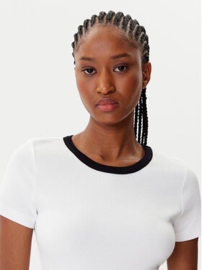 Morgan T-Shirt 252-DOPPY Biały Slim Fit