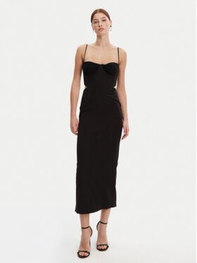 Bardot Sukienka wieczorowa 58535DB Czarny Regular Fit
