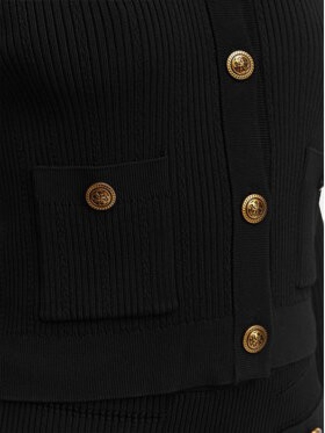 Guess Kardigan W5YR09 Z0130 Czarny Regular Fit