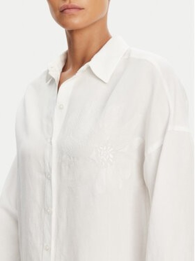 Tatuum Koszula Jenna T2504.083 Biały Relaxed Fit