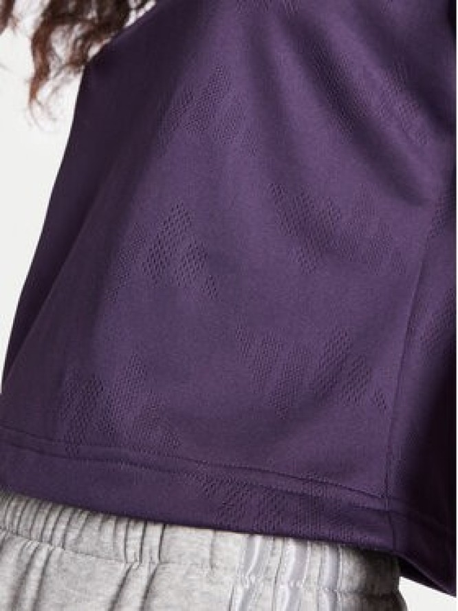 adidas Polo Stadium 3-Stripes Tennis Inspired Jacquard JY3426 Fioletowy Regular Fit