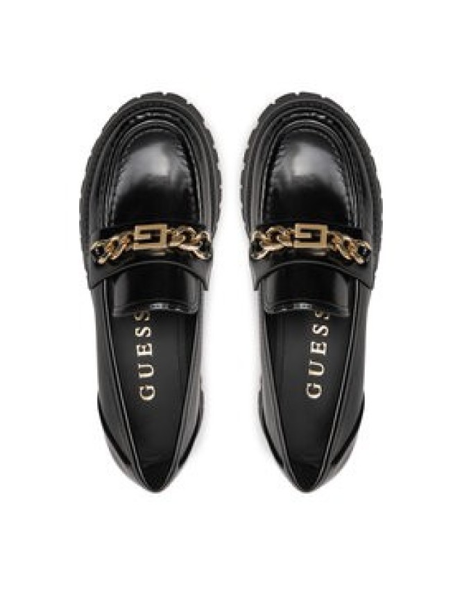 Guess Loafersy Almosty FLTALM ELE14 Czarny