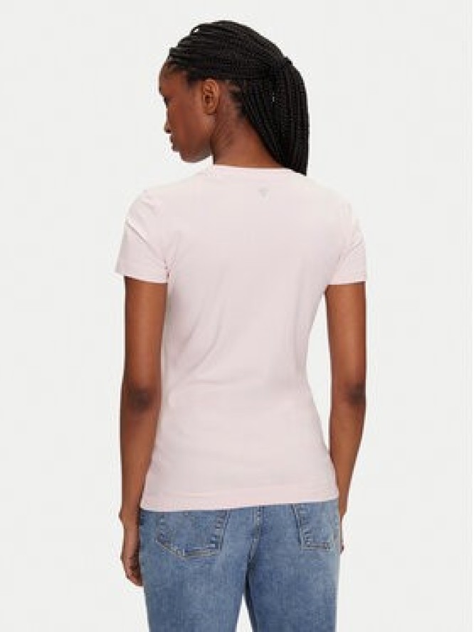 Guess T-Shirt 172941 Różowy Classic Fit
