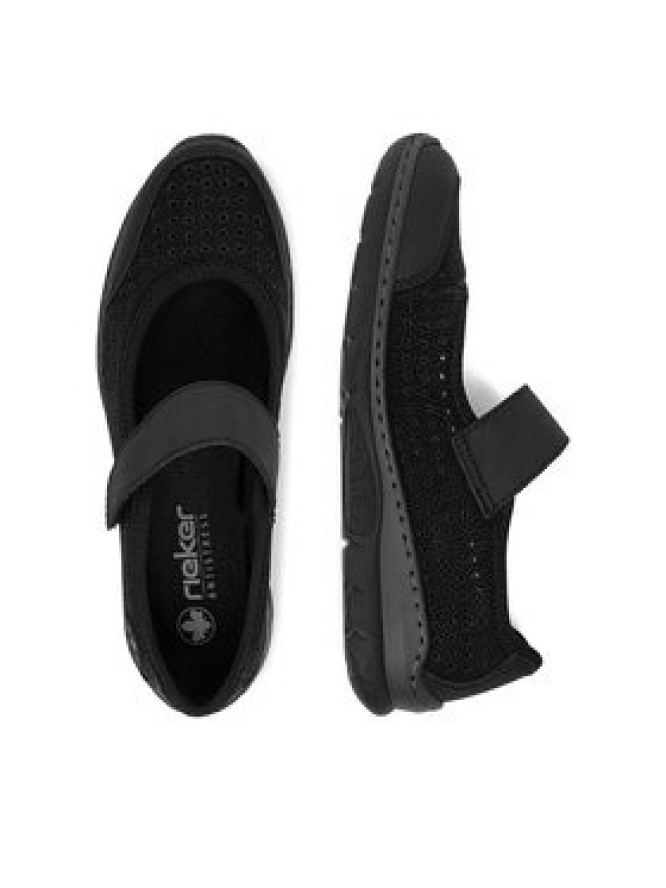 Rieker Półbuty CEO-L32B5-00 Czarny