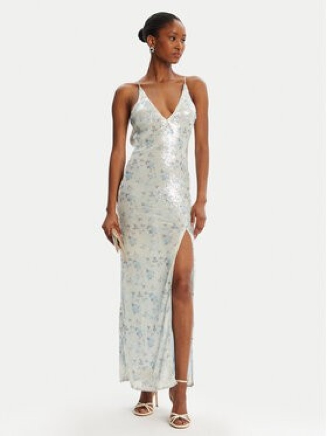 Bardot Sukienka wieczorowa Lois Sequin 59956DB Niebieski Slim Fit