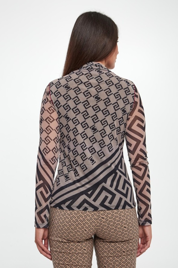 Bluzka damska z siatki SPORTALM