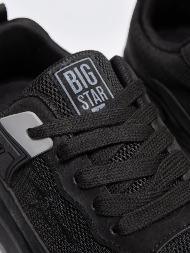 Sneakersy damskie czarne RR374068 906