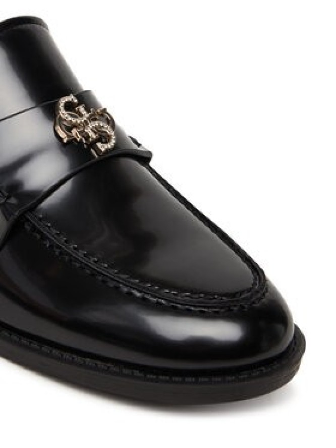 Guess Loafersy FLPBVL ELE14 Czarny