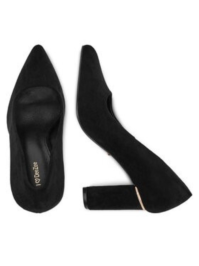 DeeZee Czółenka LWXH916-1 Czarny