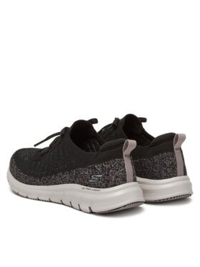 Skechers Sneakersy Pure Flex-Pulse 104651/BKGY Czarny