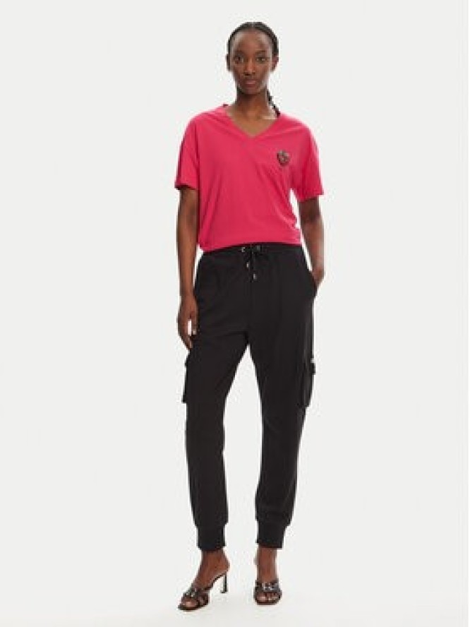 Liu Jo T-Shirt WA5366 JS904 Różowy Regular Fit