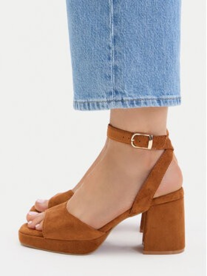 DeeZee Sandały CEO-HY3065-2 Brązowy