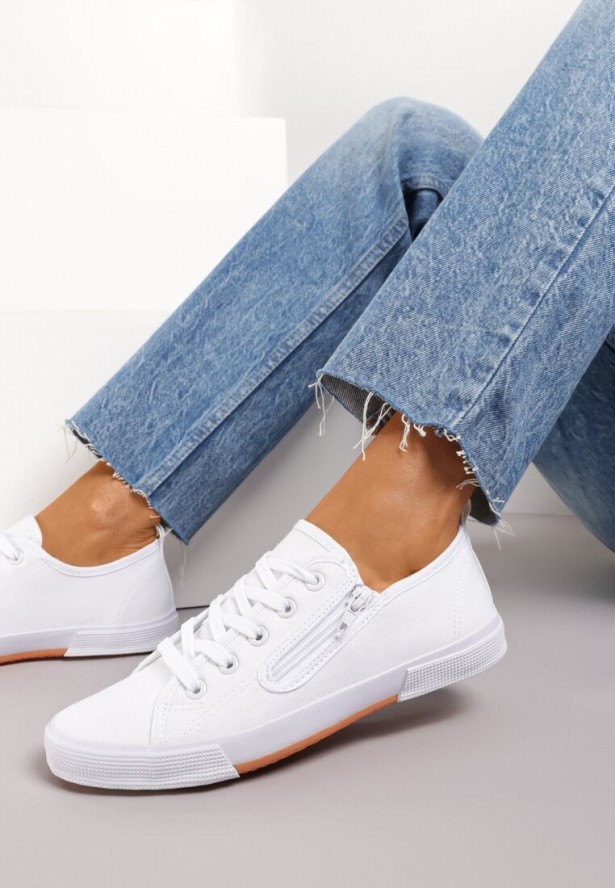 Białe Tenisówki Salodella