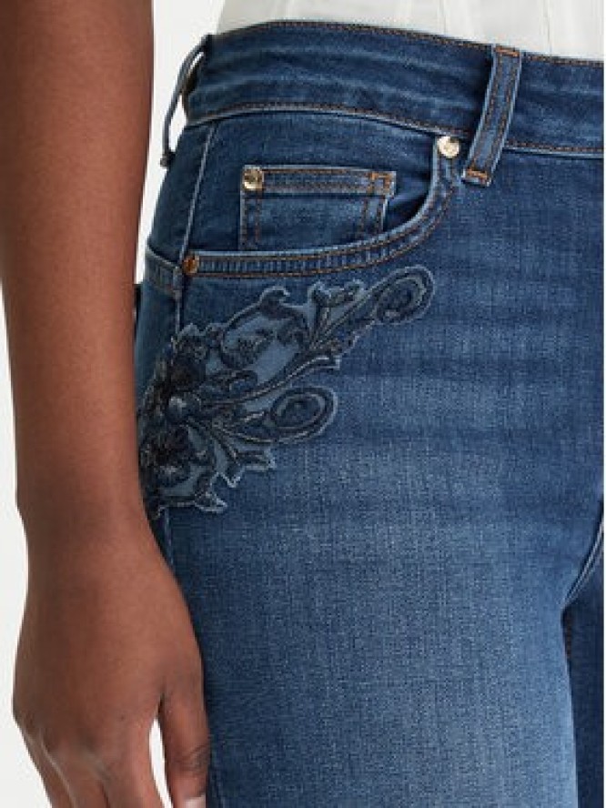 Liu Jo Jeansy UA6013 D4186 Granatowy Slim Fit