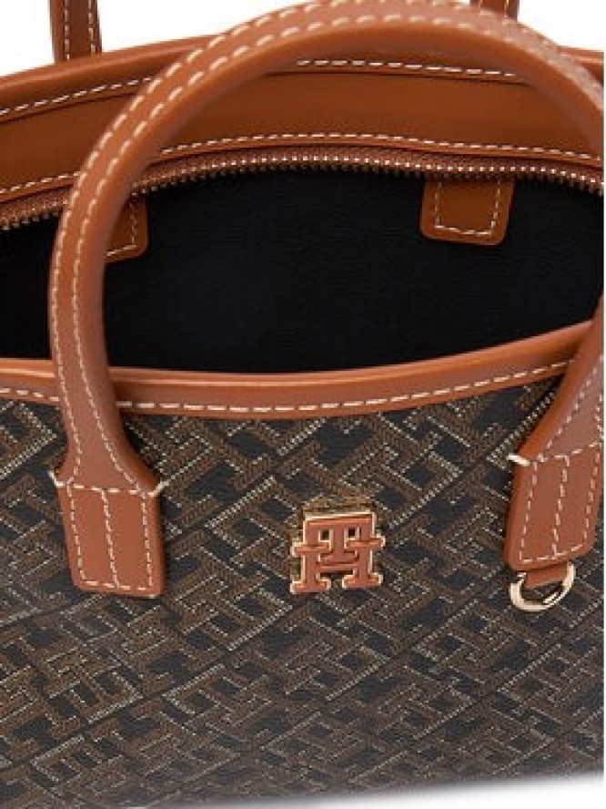 Tommy Hilfiger Torebka Th Monoplay Mini Tote Le AW0AW18848 Czarny