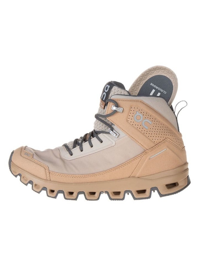 ON RUNNING Botki "Cloudridge" w kolorze beżowym rozmiar: 41