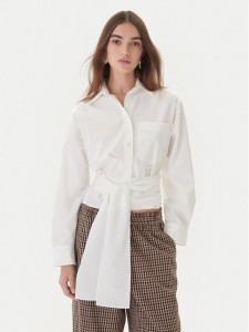 Weekend Max Mara Koszula Fresco 2525116072 Biały Regular Fit