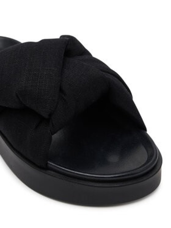 Inuikii Klapki Oversized 70104-147 Czarny