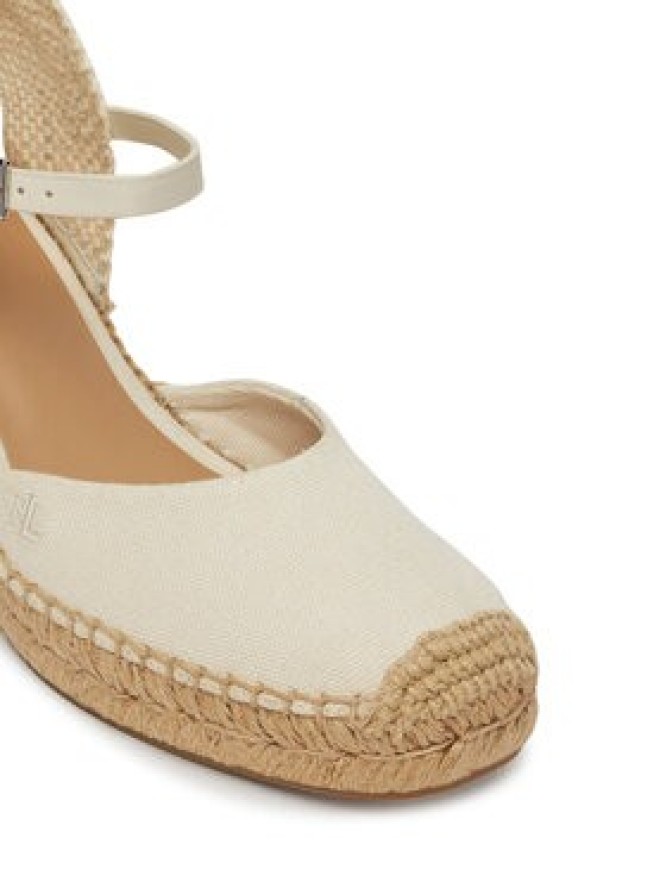 LAUREN RALPH LAUREN Espadryle Robby 802961836004 Biały