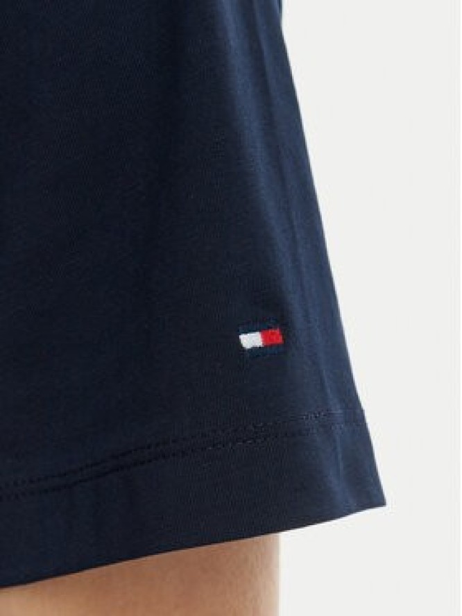 Tommy Hilfiger T-Shirt WW0WW48699 Granatowy Regular Fit