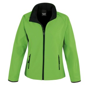 Damska Kurtka Softshell Z Nadrukiem