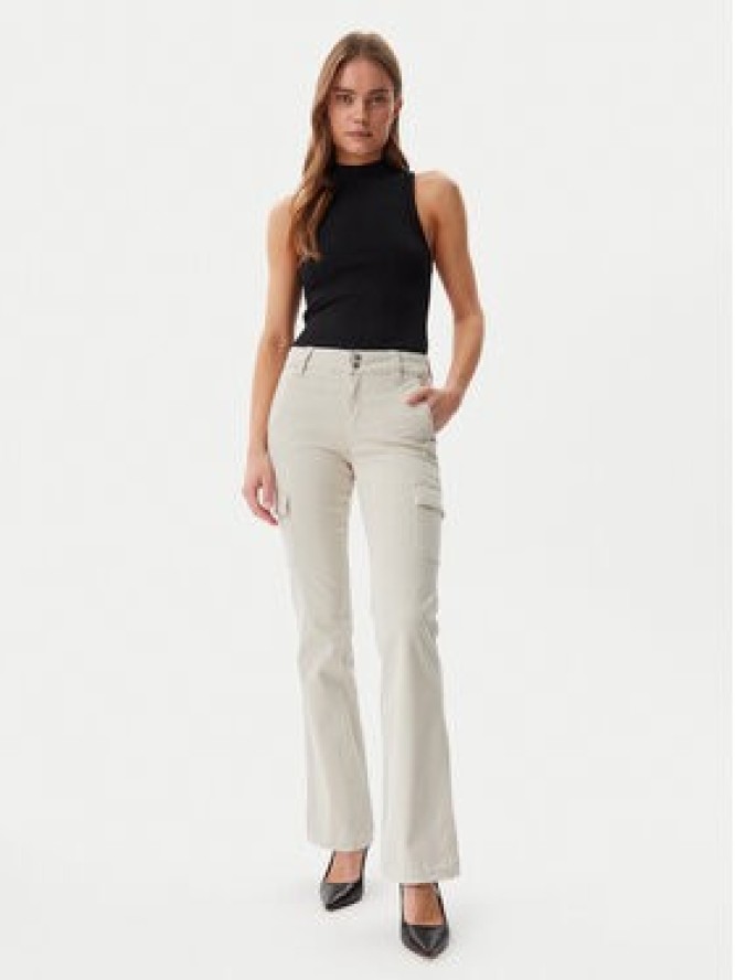 Guess Jeansy W5GA1B W93CL Écru Slim Fit