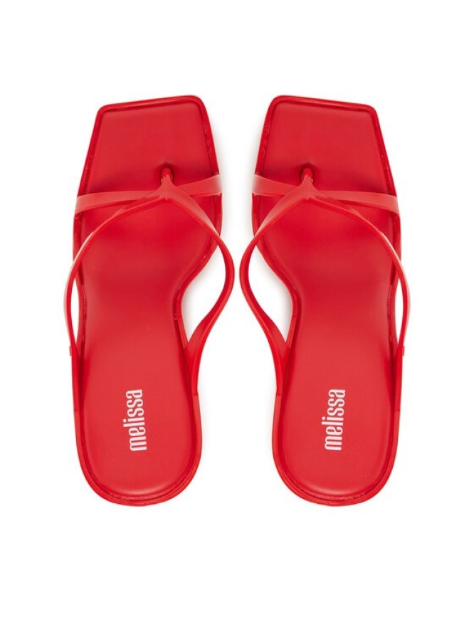 Melissa Japonki Melissa Glass Heel Ad 35801 Czerwony