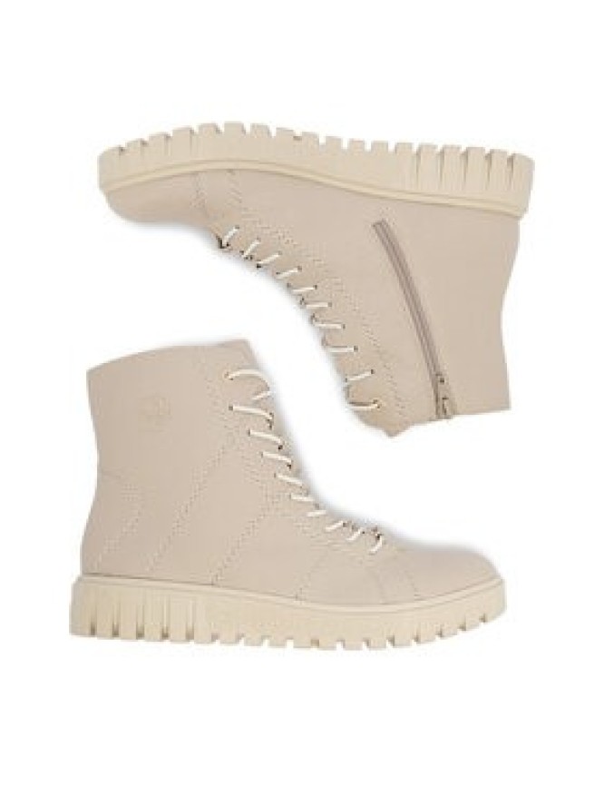 Rieker Trzewiki Y3420-61 Beżowy