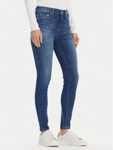Tommy Jeans Jeansy Nora DW0DW21819 Granatowy Skinny Fit