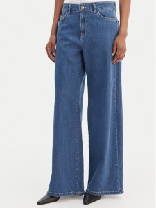 Marella Jeansy Disco 2615181111 Niebieski Wide Leg