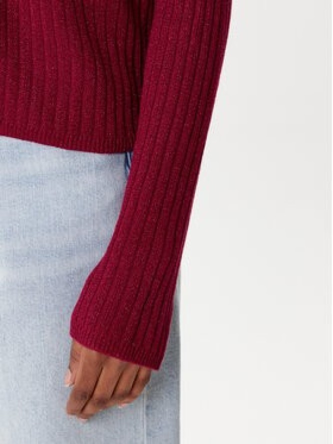 Morgan Kardigan 252-MIZOR Czerwony Slim Fit