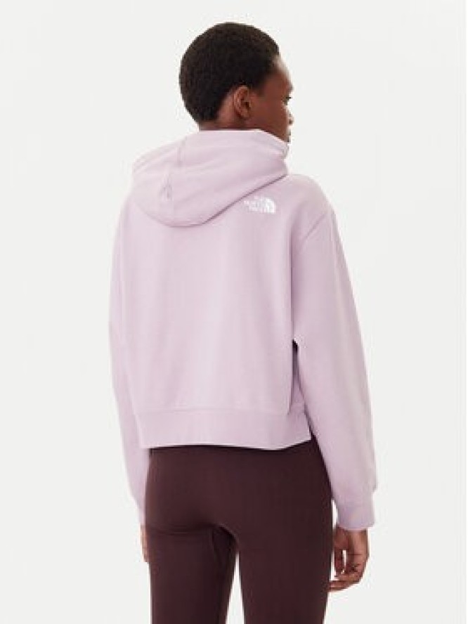 The North Face Bluza Essential NF0A89EX Fioletowy Regular Fit