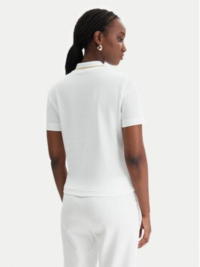 Versace Jeans Couture Polo 80HAGT02 CJ01T Biały Regular Fit