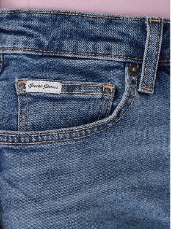 Guess Jeans Szorty jeansowe W5YD0Y D5R11 Niebieski Regular Fit