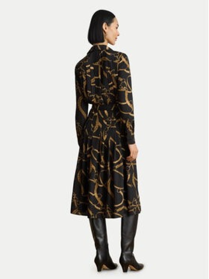 LAUREN RALPH LAUREN Sukienka koszulowa 200P13730001 Czarny A-Line Fit