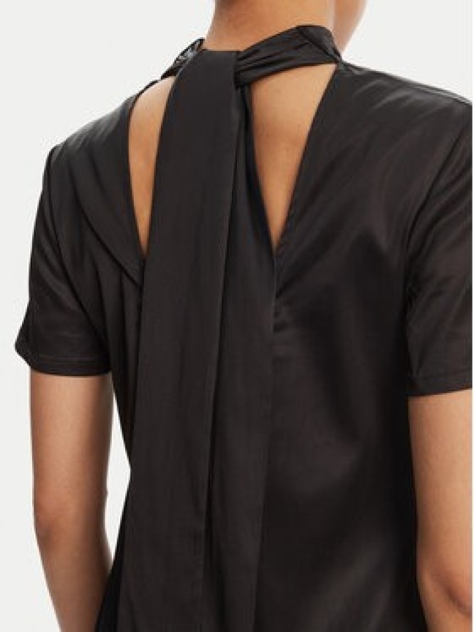 STAUD Sukienka koktajlowa Ilana R25R2208CT Czarny Regular Fit