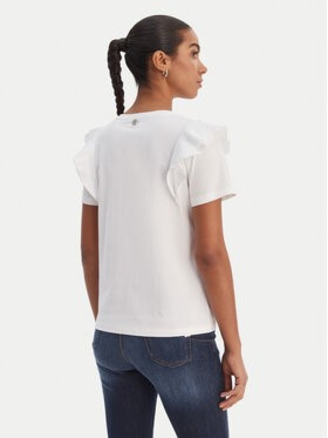 Fracomina Bluzka FR26ST3039J40001 Écru Regular Fit