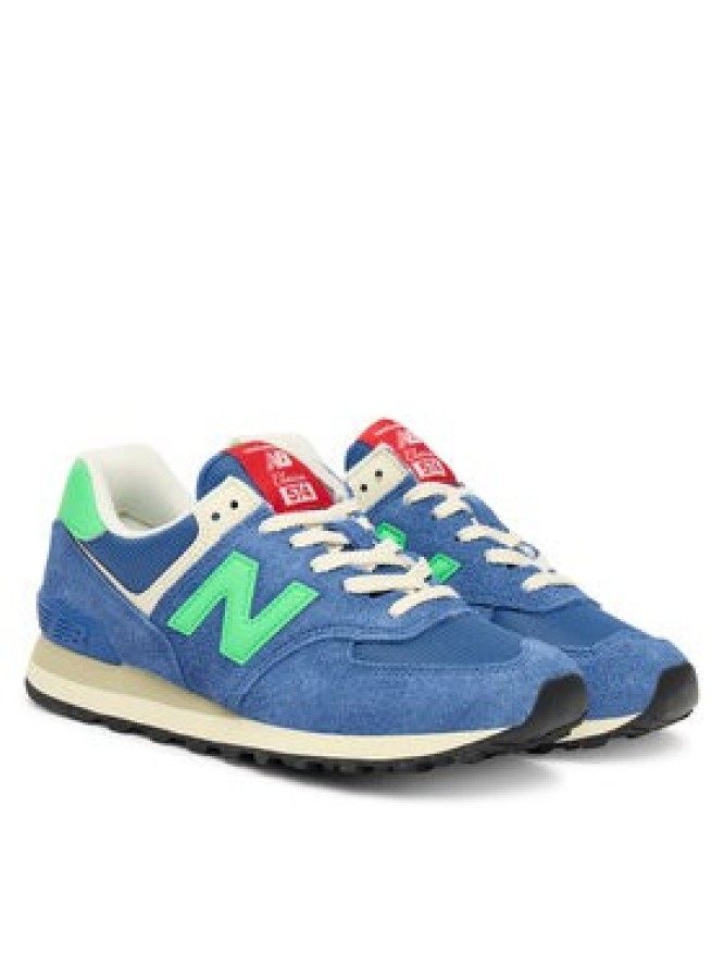 New Balance Sneakersy U574BSC W Niebieski