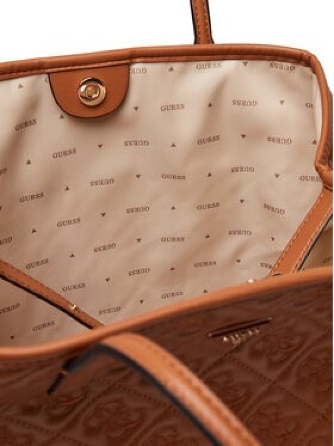 Guess Torebka Adelasia HWQL96 58240 Brązowy