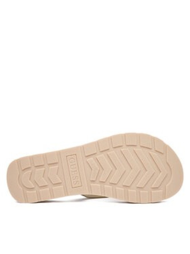 Guess Japonki FLJCNY FAL24 Kremowy