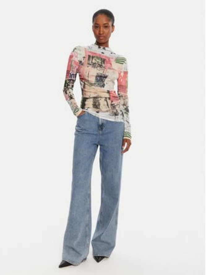 Desigual Bluzka Montreal 25WWJF39 Kolorowy Regular Fit