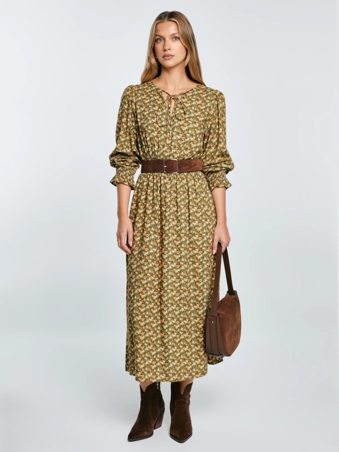 Torebka damska ze skóry naturalnej zamszowej brązowa Kosaka 804