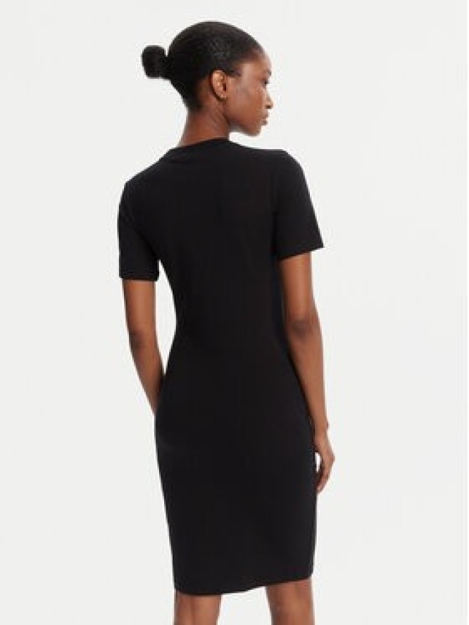 Versace Jeans Couture Sukienka codzienna 79HAOE05 CJ02E Czarny Slim Fit