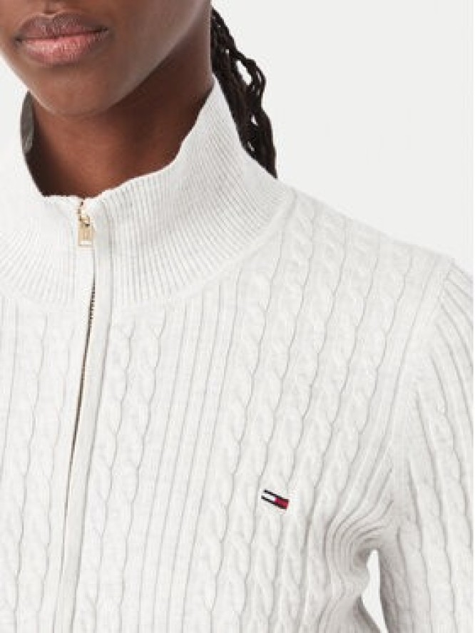 Tommy Jeans Kardigan DW0DW23355 Szary Slim Fit